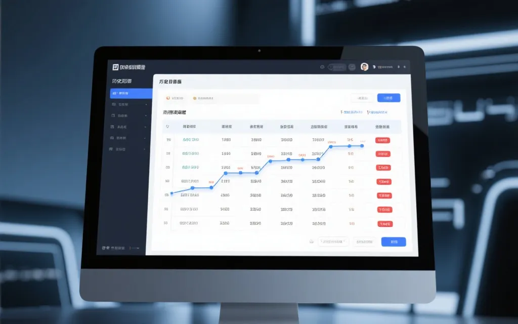 历史开奖归档界面